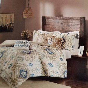 Madison Park 6-Piece Duvet Cover Set Full/Queen